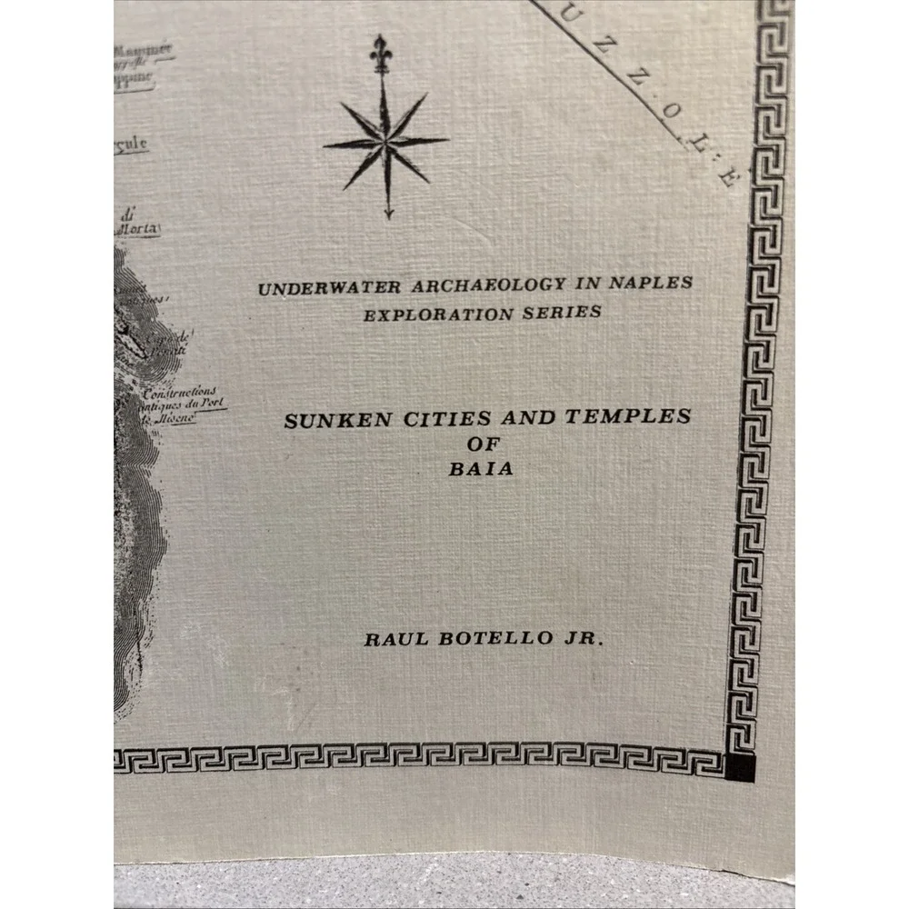 Sunken Cities and Temples Of Baia by Raul Botello Jr Underwater Archeology Naple